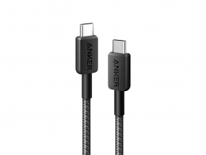 Anker 322 USB-C - USB-C kábel 90cm fekete (A81F5G11)