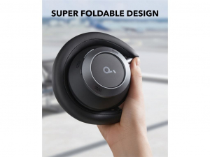 Anker Soundcore Space One Pro Bluetooth fejhallgató fekete (A3062G11)