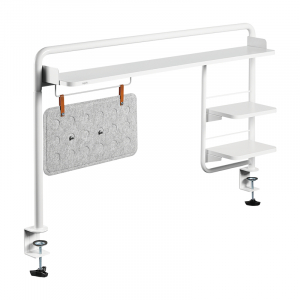 Logilink Befogható asztali tálca, 1161 x 218 x 757 mm, fehér (EO0046)