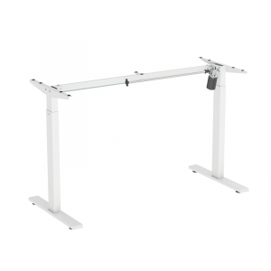 Logilink Elektromosan &aacute;ll&iacute;that&oacute; &uuml;lő-&aacute;ll&oacute; asztalkeret, 1 motor, 710-1190 mm, feh&eacute;r (EO0052W)