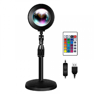 Logilink Naplemente vetítőlámpa, 15 RGB szín, 4 fénymód, távirányítóval (LED019)