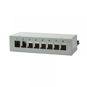 Logilink Asztali keystone panel 8 keystone modulhoz, &aacute;rny&eacute;kolt (NK4051)
