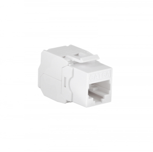 Logilink Cat.6A Keystone Jack UTP 22 26 AWG, szersz&aacute;m n&eacute;lk&uuml;l, 16,3 mm sz&eacute;less&eacute;g (NK4072)