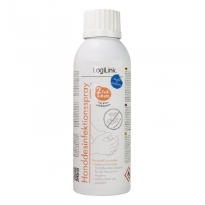 Logilink K&eacute;zfertőtlen&iacute;tő spray, 150 ml (RP0019)