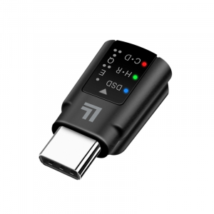 Logilink USB-C DAC audioadapter EQ-val, USB-C/M 3,5 mm/F-ig, fekete (UA0424)