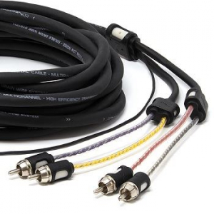 Connection BT4-550.2 4 csatornás RCA kábel 5,5 méter fekete