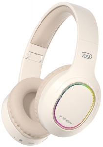 Trevi DJ 12E60 BT Bluetooth fejhallgató krém