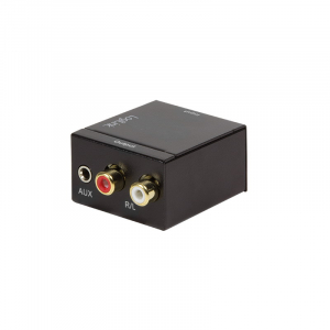 Logilink Koaxiális és Toslink átalakító analóggá bal/jobb és 3,5 mm-es jack audio konv (CA0101)