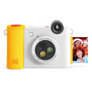 Kodak Smile+ instant fényképezőgép fehér-sárga (KO-RODSMPCAMW)