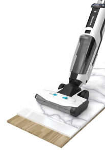 Mamibot Flomo I Plus vezet&eacute;k n&eacute;lk&uuml;li &aacute;ll&oacute; porsz&iacute;v&oacute; fekete-feh&eacute;r