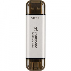 512GB Transcend ESD310 k&uuml;lső SSD meghajt&oacute; ez&uuml;st (TS512GESD310S)