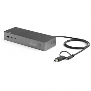 StarTech.com Hybrid USB-C & USB-A notebook dokkol&oacute; sz&uuml;rke (DK30C2DPEPUE)