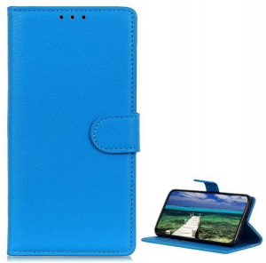 Gigapack Google Pixel 8a bőr hatású prémium fliptok világoskék (GP-157278)