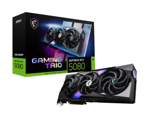 MSI GeForce RTX 5080 16G GAMING TRIO OC videokártya (G5080-16GTC)