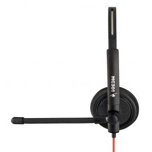 Bluestork MC301 Office headset fekete-piros