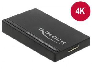 DeLock 62581 USB 3.0 > Displayport 1.2 (4K) átalakító