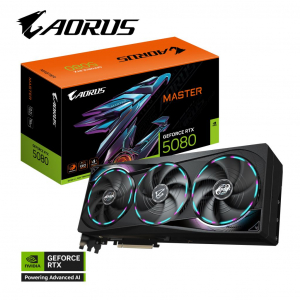 Gigabyte GeForce RTX 5080 16GB MASTER 16G videokártya (GV-N5080AORUS M-16GD)