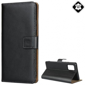 Gigapack Samsung Galaxy A51 5G (SM-A516F) val&oacute;di bőr fliptok fekete (GP-111589)