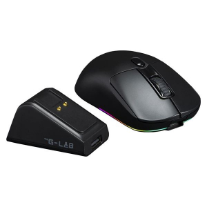 The G-Lab Kult Titan Pro vezeték nélküli gaming egér fekete (KULT-TITAN-PRO-B)