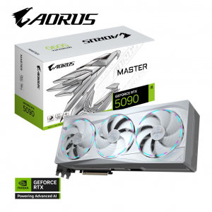 Gigabyte GeForce RTX 5090 32GB MASTER ICE 32G videokártya (GV-N5090AORUSM ICE-32GD)