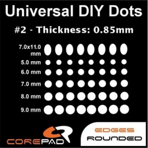 Corepad Skatez DOTS - Universal DIY Dots 0.85mm eg&eacute;rtalp szett (CSD0020)
