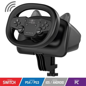 Spirit of Gamer Race Wheel Force Pro Air kormány fekete (SOG-RWPABK)