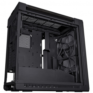 ASUS ProArt PA602 Wood Edition - Tempered Glass Panel t&aacute;p n&eacute;lk&uuml;li ablakos h&aacute;z fekete