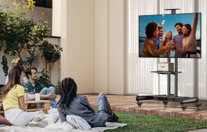 Perlesmith mozgatható TV állvány 32"-82" fekete (PSTVMC05-US)