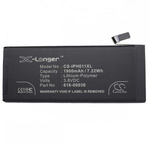 Cameron Sino Apple iPhone 6S 4.7 Li-Polymer 3.8V/1900mAh (Apple 616-00036 kompatibilis) akkumulátor (CS-IPH611XL)