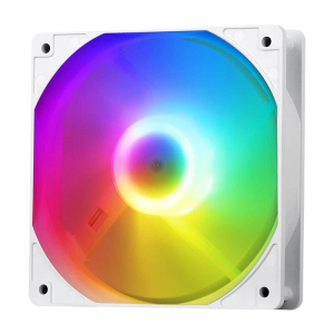DarkFlash C7 RGB hűtő ventil&aacute;tor 12cm feh&eacute;r 3db/cs