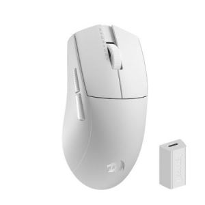 Redragon M916 PRO 4K vezetékes/vezeték nélküli gaming egér fehér (M916W-PRO-4K)