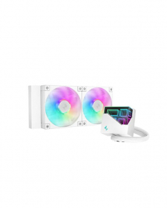 Deepcool LT240 WH ARGB univerz&aacute;lis CPU v&iacute;zhűt&eacute;s feh&eacute;r (R-LT240-WHAMNC-G-1)