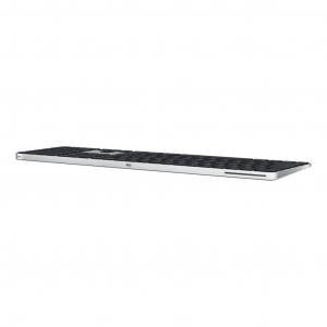 Apple Magic Keyboard Touch ID-val és számbillentyűzettel Apple chipes Mac-modellekhez (USB-C) – magyar, fekete billentyűk (MXK83MG/A)
