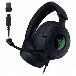 Razer Kraken V4 X gaming headset fekete (RZ04-05180100-R3M1)