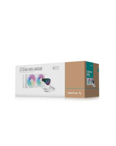 Deepcool LT240 WH ARGB univerz&aacute;lis CPU v&iacute;zhűt&eacute;s feh&eacute;r (R-LT240-WHAMNC-G-1)