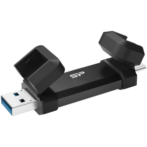 Pen Drive 1TB Silicon Power DS72 fekete USB-A/C (SP001TBUC3S72VPK)