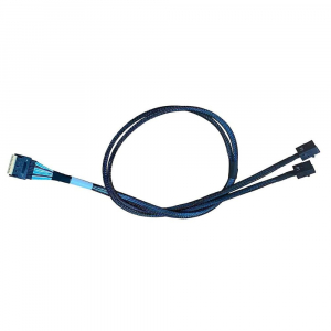 Broadcom Slim SAS (SFF-8654) (M) - Mini SAS HD (SFF-8643) k&aacute;bel 1m (05-60002-00)