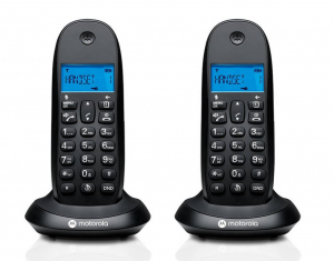 Motorola C1002CB+ DECT telefon 2db fekete