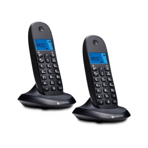 Motorola C1002CB+ DECT telefon 2db fekete