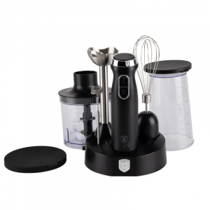 Berlinger Haus Matte Black Collection 6 részes botmixer szett fekete (BH/9597)