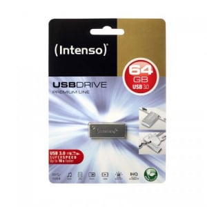 Pen Drive 64GB Intenso Premium Line USB 3.2 Gen 1x1 ezüst (3534490)