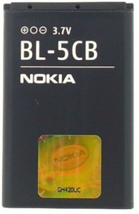 Nokia BL-5CB mobiltelefon 800 mAh akkumulátor