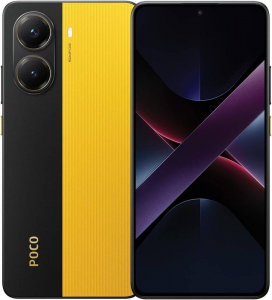 Xiaomi Poco X7 Pro 5G 12/512GB Dual-Sim mobiltelefon sárga