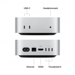 Apple Mac mini 2024 M4/16GB/512GB sz&aacute;m&iacute;t&oacute;g&eacute;p ez&uuml;st (MU9E3MS/A)