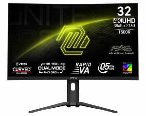 32" MSI MAG 321CUPDF ívelt gamer monitor fekete (9S6-3DC54A-025)
