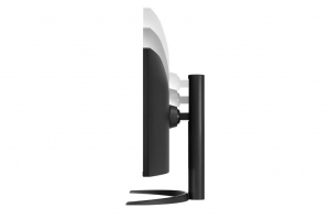 34" LG 34WR55QK-B ívelt monitor