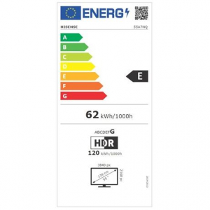 Hisense 55A7NQ 55" 4K UHD Smart QLED TV