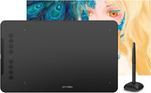 XP-PEN Deco 01V3 digitális rajztábla fekete