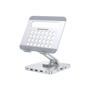 Conceptronic USB-C tablet dokkoló szürke (DONN26G)