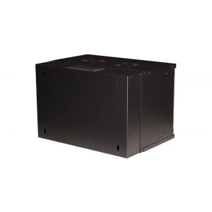 Equip 19" lapra szerelt fali rack szekrény 7U 540x400mm fekete (EWM-07-5440-B)